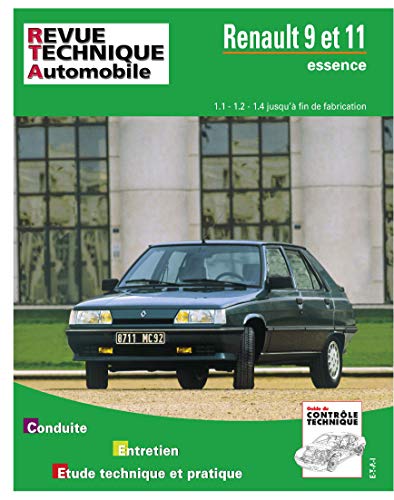 E.T.A.I - Revue Technique Automobile 423.7 - RENAULT R9/R11 - 1981 à 1989 - essence