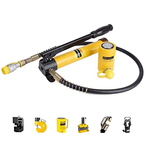 Gato Hidráulico, 10T Gato de Elevación Bomba Hidráulica Manual para Reparaciones de Automóviles, Carrocerías de Automóviles, Reparaciones de Marcos y Trabajos de Vonstrucción Gato Hidráulico, 10T Gato de Elevación Bomba Hidráulica Manual para Reparaciones de Automóviles, Carrocerías de Automóviles, Reparaciones de Marcos y Trabajos de Vonstrucción