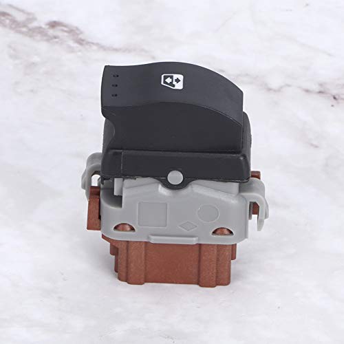 Interruptor regulador de ventana, interruptor de ventana eléctrico duradero sin rebabas, coche para 8200242600 Renault Master II 8200242600 Interruptor regulador de ventana, interruptor de ventana eléctrico duradero sin rebabas, coche para 8200242600 Renault Master II 8200242600