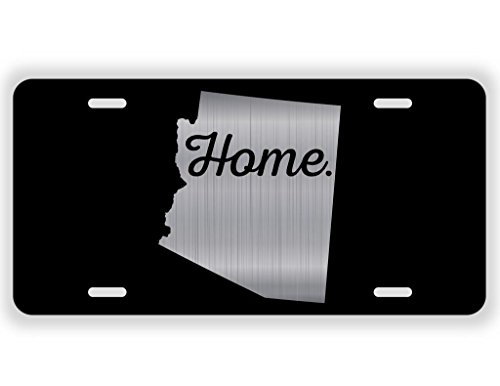 JMM Industries Arizona Home State Vanity - Placa de matrícula de Aluminio Grabado, 15,2 x 30,4 cm, para Coche, Camión, Remolque, Remolque, Tienda de Pared, Hombre Cave ELP057