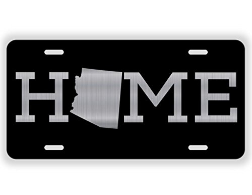 JMM Industries Home Arizona State Vanity - Placa de matrícula de Aluminio Grabado, 15,2 x 30,4 cm, para Coche, Camión, Remolque, Remolque, Tienda de Pared, Hombre Cave ELP073