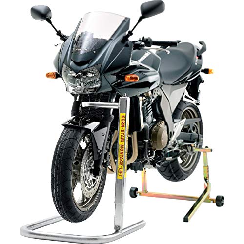 Kern Soporte de montaje para motocicleta, soporte frontal X4 con husillo de rosca completo, unisex