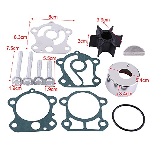 Kit de reparación de bomba de agua de motor para bomba de agua de aire libre, kit de repuesto para Yamaha 60/70/75/80/90hp Kit de reparación de bomba de agua de motor para bomba de agua de aire libre, kit de repuesto para Yamaha 60/70/75/80/90hp