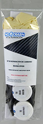 No+Crash Kit XL REPARACIÓN Palas Padel, Surf, Bicicletas ETC - 15CM Carbon Repair Kit + Resin and Gloves No+Crash Kit XL REPARACIÓN Palas Padel, Surf, Bicicletas ETC - 15CM Carbon Repair Kit + Resin and Gloves