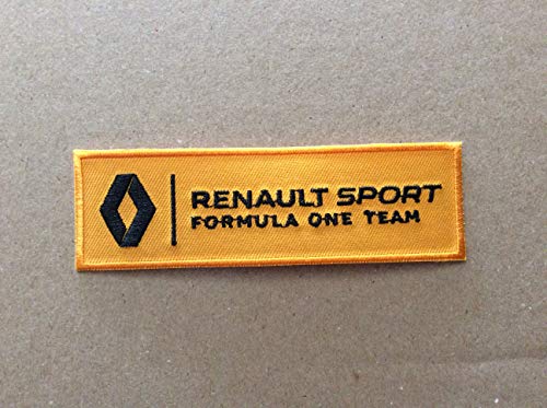 Parches Toppa Blue Hawaii para Renault Sport Team (11 x 3,5 cm), color naranja