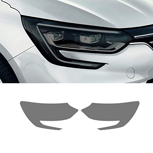 Película De Faro De Coche Pegatina Negra Transparente De TPU para Renault Megane 4 RS GT Sport Película De Faro De Coche Pegatina Negra Transparente De TPU para Renault Megane 4 RS GT Sport