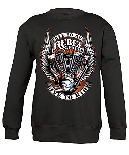 Rebel & Pride – Camiseta y jersey de metal 5. Suéter. XXXL