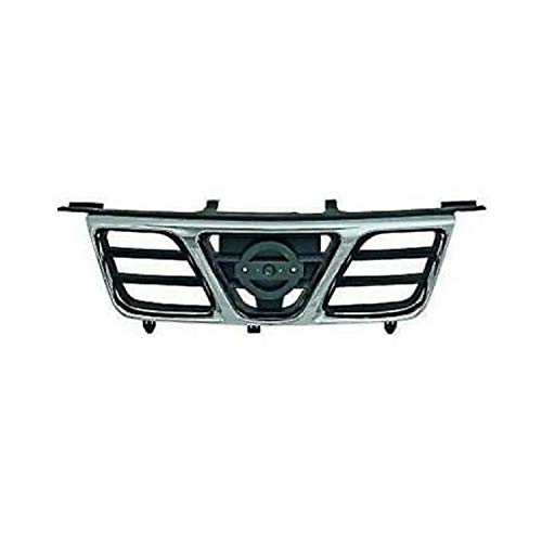 Rejilla cromada negra compatible con tu vehículo Nissan X-Trail del 09/2001 al 12/2006. Rejilla cromada negra compatible con tu vehículo Nissan X-Trail del 09/2001 al 12/2006.