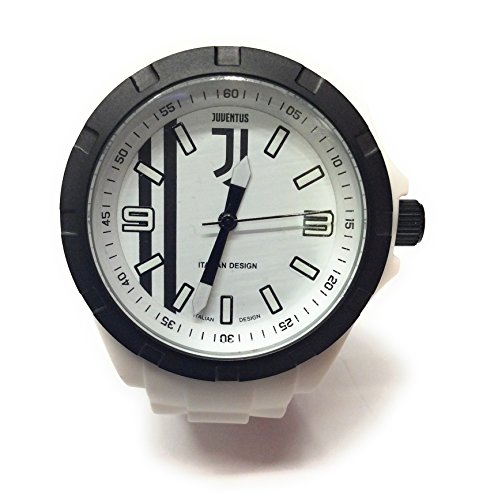 Reloj oficial Juventus F.C. Solo Tempo para mujer, de silicona blanca, JW416XW3