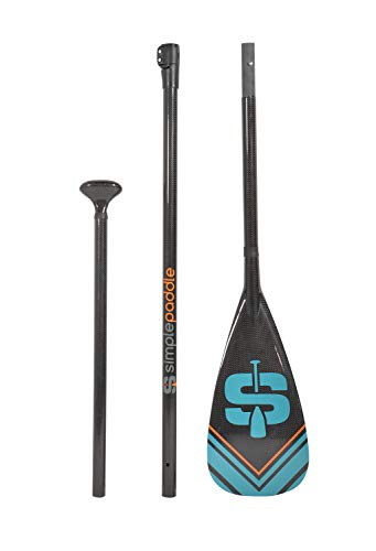 Remo de Stand Up Paddle ajustable de 175 a 215 cm y desmontable en 3 secciones – Carbono, fibra de vidrio y nailon – Modelo Horuz