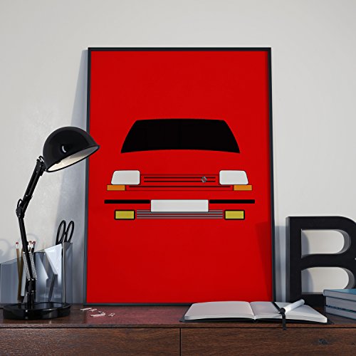 Renault 5 GT Turbo Print