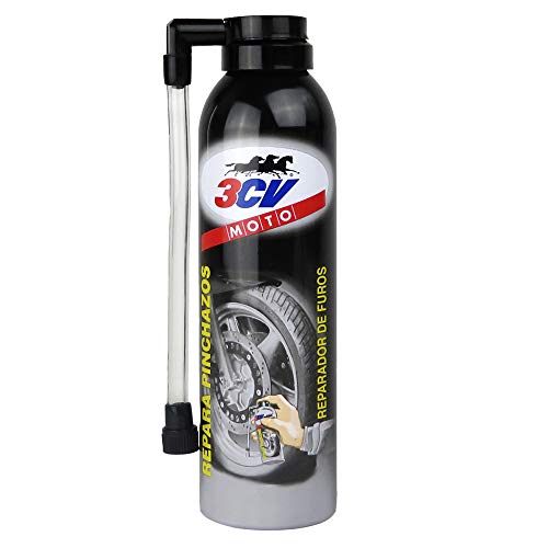 Repara Pinchazos para Moto | Kit antipinchazos | Kit para Reparar pinchazos de Ruedas | aereosol de 335 ML Repara Pinchazos para Moto | Kit antipinchazos | Kit para Reparar pinchazos de Ruedas | aereosol de 335 ML