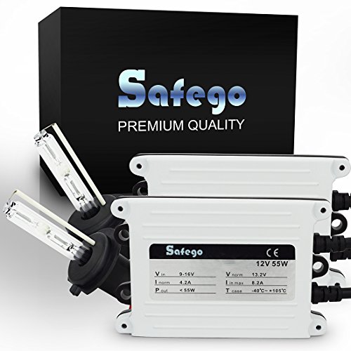 Safego Ac 55W H3 Xenón Hid Kit Luz de Xenon Headlight Lámpara Kit de Conversión Bombilla de Repuesto 6000K Kit Xenón Hid H3 Bombillas de Coche Faros de Xenon Luces Auto Lamparas Luz Blanco No Canbus Safego Ac 55W H3 Xenón Hid Kit Luz de Xenon Headlight Lámpara Kit de Conversión Bombilla de Repuesto 6000K Kit Xenón Hid H3 Bombillas de Coche Faros de Xenon Luces Auto Lamparas Luz Blanco No Canbus