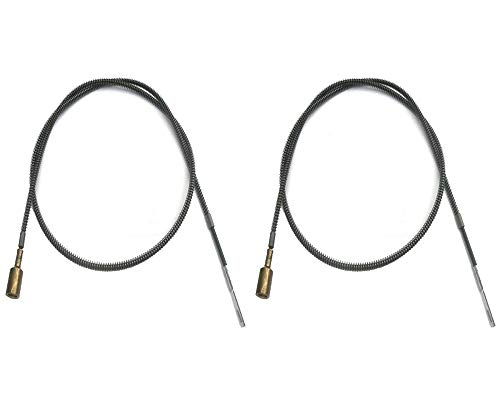 Seababyhouse - 2 piezas de fijación de alambre de cable flexible de árbol flexible interior, accesorios de repuesto de herramienta rotativa para amoladora
