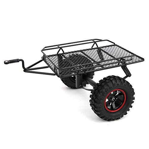 Tolva de Remolque RC, Tolva de Remolque para automóvil Modelo de tolva de Metal para Traxxas TRX4/Axial SCX10 RC4WD D90 CC01 1/10 RC Truck Tolva de Remolque RC, Tolva de Remolque para automóvil Modelo de tolva de Metal para Traxxas TRX4/Axial SCX10 RC4WD D90 CC01 1/10 RC Truck