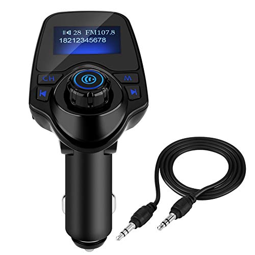 Transmisor FM Bluetooth para coche T11 Kit manos libres inalámbrico Bluetooth para coche Reproductor MP3 Transmisor FM Cargador USB Transmisor FM Bluetooth para coche T11 Kit manos libres inalámbrico Bluetooth para coche Reproductor MP3 Transmisor FM Cargador USB
