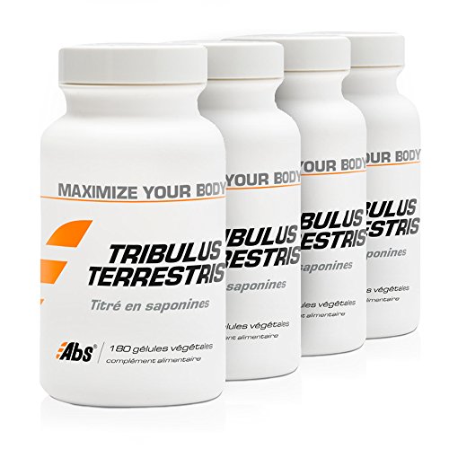 TRIBULUS TERRESTRIS OFERTA 3+1 GRATIS | 470 mg / 720 cápsulas | Energia (fatiga), Rendimiento deportivo (dolores musculares) | Fabricado en Francia