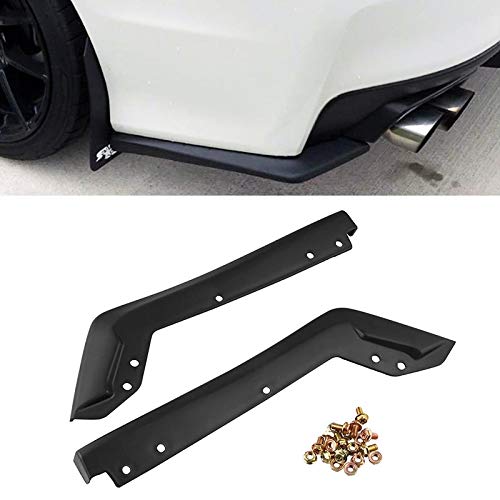 YIJINYA ESHOP Tiras Decorativas de protección automotriz Carstyling ABS Rear Spat Valance Lip para Subaru WRX STI Piezas de automóvil