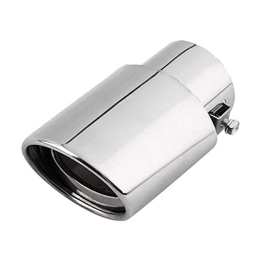 ZHHRHC Universal Car Exhaust Pipe Car Rear Round Exhaust Pipe Muffler Pipe