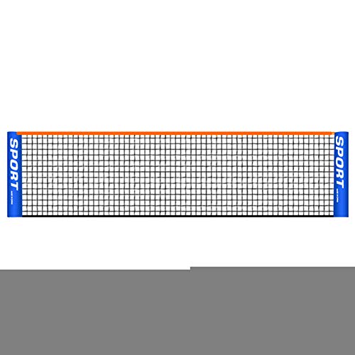 ZSooner Red de Tenis, Red de bádminton, Deporte de Patio Trasero Red de Entrenamiento de Tenis de bádminton portátil Plegable para Entrada estándar