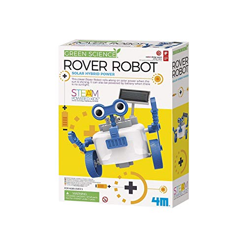 4M- Set ingeniería Solar Rover Robot, Multicolor (00-03417)