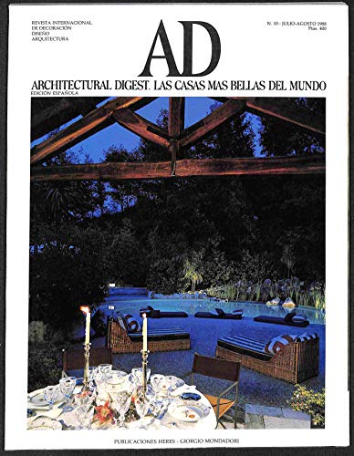 AD Architectural Digest, Las casas más bellas del mundo: Revista internacional de Decoración, Diseño, Arquitectura. Edición española. N.9 junio 1988