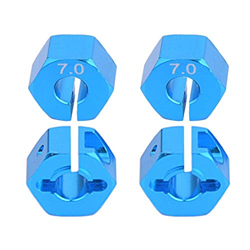 Adaptador Hexagonal para Coche RC de 12 mm, con pasadores y Tornillos, transmisión Hexagonal de Rueda, Buggy Resistente para 1/10 RC Car Crawler para camión