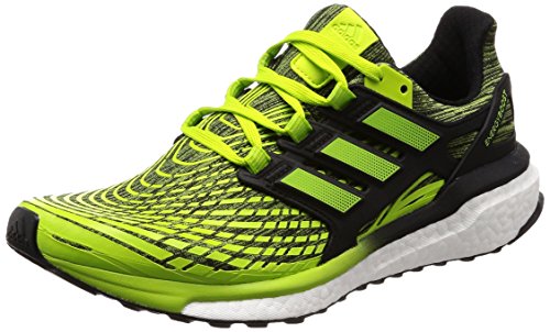 adidas Energy Boost M, Zapatillas de Running para Hombre, Verde (Slime/Sslime/Cblack Sslime/Sslime/Cblack), 42 EU