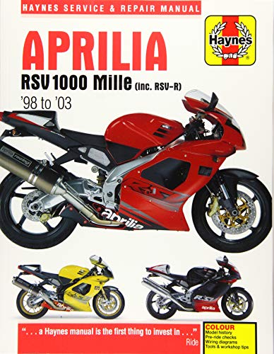 Aprilia RSV 1000 Mille (98 -03): 98-03 (Haynes Service & Repair Manual)
