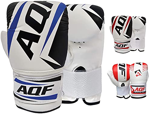 AQF Guantes De Boxeo Heavy Saco De Boxeo Gloves MMA Punching Mitts Kickboxing Sparring Muay Thai Martial Arts