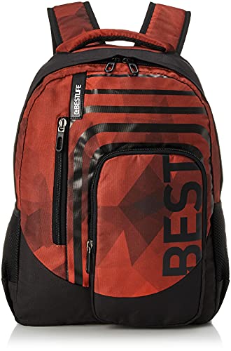 Bestlife Mochila unisex „BREVIS“ mochila escolar, para el tiempo libre con compartimento para el portátil hasta 15,6 pulgadas (39,6 cm), borgoña