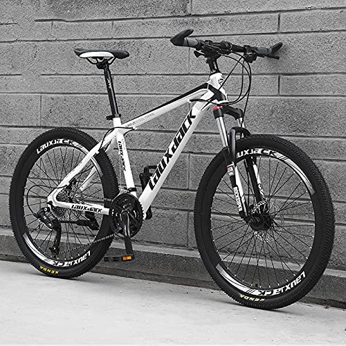 Bicicleta De Montaña para Adultos, Ruedas De 24/26 Pulgadas, Bicicleta de montaña Cross-Country de 21 velocidades,Frenos de Doble Disco con absorción de Impactos Bicicleta De Montaña para Adultos, Ruedas De 24/26 Pulgadas, Bicicleta de montaña Cross-Country de 21 velocidades,Frenos de Doble Disco con absorción de Impactos
