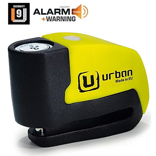 Bloque de disco alarma alarma antirrobo antirrobo para moto, scooter, Urban UR6 Bloque de disco alarma alarma antirrobo antirrobo para moto, scooter, Urban UR6