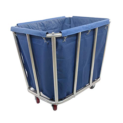 Carro Clasificador de Ropa con Ruedas Carro de Lino Comercial Bolsas Oxford Extraíbles Tubería de Acero Inoxidable Rueda Silenciosa Montaje Simple Baño de Hotel Centro Tintorería Carro Clasificador de Ropa con Ruedas Carro de Lino Comercial Bolsas Oxford Extraíbles Tubería de Acero Inoxidable Rueda Silenciosa Montaje Simple Baño de Hotel Centro Tintorería