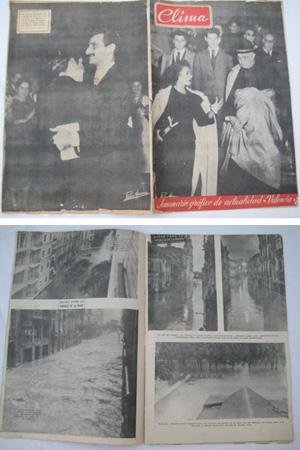 CLIMA. Semanario Gráfico de Actualidad. Año III, Nº 152. 16 noviembre 1957. Riada de Valencia