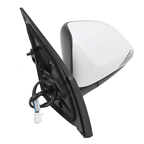 con luz de señal, espejos exteriores de automóvil, espejo lateral, para trabajo en automóvil con retrovisores exteriores 14-19, conducción de repuesto con luz de señal, espejos exteriores de automóvil, espejo lateral, para trabajo en automóvil con retrovisores exteriores 14-19, conducción de repuesto