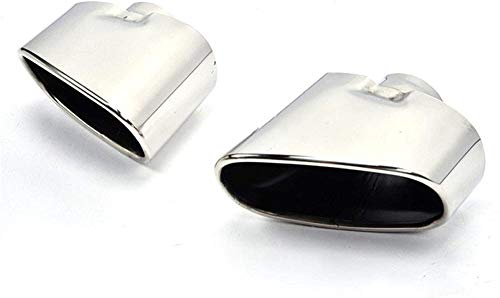 Cubierta del Tubo de Escape del Tubo de Escape de la Garganta de la Cola de Acero sin estatinas Exterior , para BMW X5 E70 2006 2007 2008 Cubierta del Tubo de Escape del Tubo de Escape de la Garganta de la Cola de Acero sin estatinas Exterior , para BMW X5 E70 2006 2007 2008