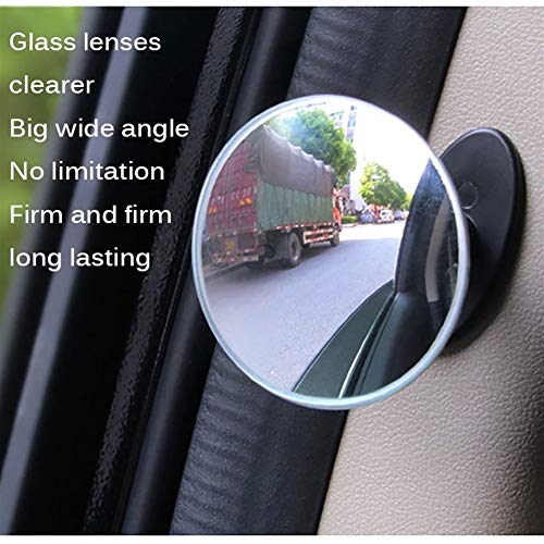 DER Duradero Coche Lateral de ángulo Muerto Espejo retrovisor del Coche de Gran Angular Espejo Convexo Interior Espejos Espejos bebé Interior del Coche de 360 Grados Espejos de Punto Ciego DER Duradero Coche Lateral de ángulo Muerto Espejo retrovisor del Coche de Gran Angular Espejo Convexo Interior Espejos Espejos bebé Interior del Coche de 360 Grados Espejos de Punto Ciego
