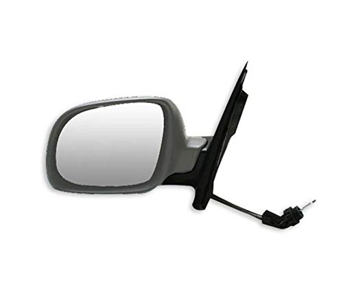 Espejo retrovisor izquierdo del lado del conductor VL1555 sin pintar, color negro, de accionamiento manual, Asférico, repuesto compatible con Volkswagen Lupo Seat Arosa 1997 1998 1999 2000 2001 Espejo retrovisor izquierdo del lado del conductor VL1555 sin pintar, color negro, de accionamiento manual, Asférico, repuesto compatible con Volkswagen Lupo Seat Arosa 1997 1998 1999 2000 2001