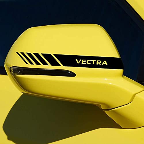 Etiquetas engomadas espejo retrovisor del coche para Opel Vectra, accesorios automóvil ​de las etiquetas engomadas del