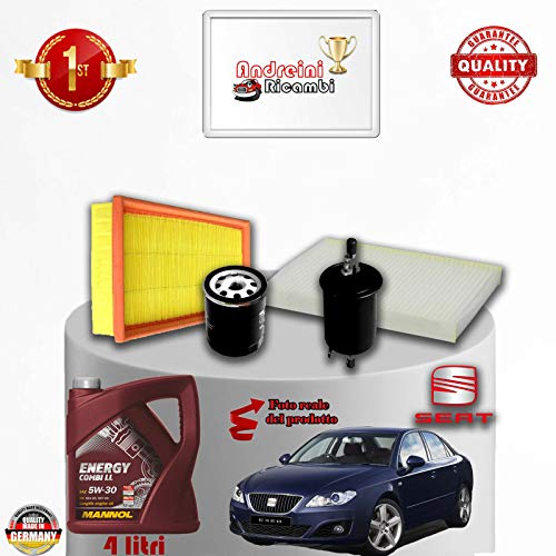 filtros aceite Seat Exeo 1.6 75kw 102cv DESDE 2009 – >