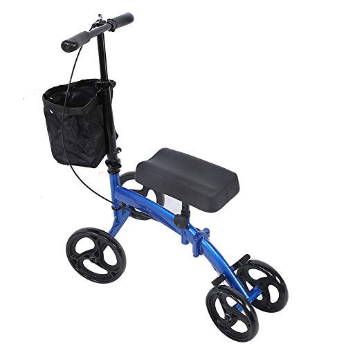 FTVOGUE- Scooters de Movilidad, Andador de Rodilla de Movilidad orientable, Patinete ortopédico, Patinete médico para piernas con Mecanismo de dirección con Barra de Acoplamiento para Adultos FTVOGUE- Scooters de Movilidad, Andador de Rodilla de Movilidad orientable, Patinete ortopédico, Patinete médico para piernas con Mecanismo de dirección con Barra de Acoplamiento para Adultos