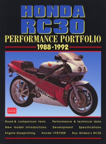 Honda RC30 Performance Portfolio, 1988-1992
