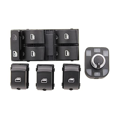 Interruptor de ventana 8E0959851 4F0959565 8ED959855-3P para AUDI A4 S4 B6 B7 RS4 - SEAT Exeo Interruptor de ventana 8E0959851 4F0959565 8ED959855-3P para AUDI A4 S4 B6 B7 RS4 - SEAT Exeo