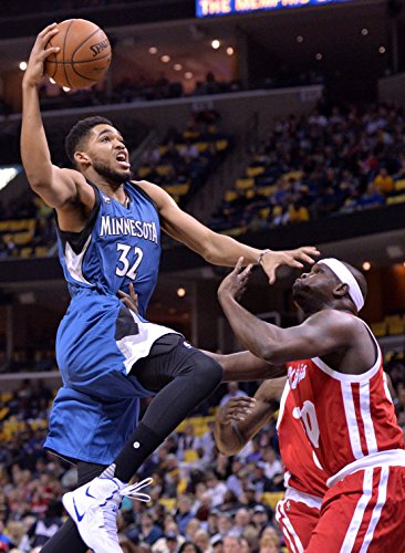 Karl Anthony Towns Minnesota Timberwolves Basketball Limited Print Photo Poster Size 8.5" X 11"