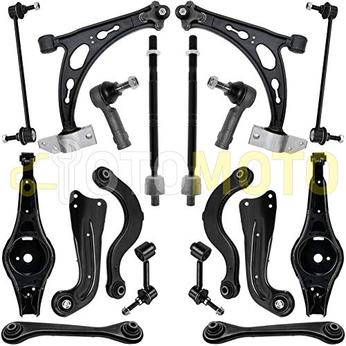 Kit brazo de suspensión delante/posteriore compatible con SEAT ALTEA 5P LEON 1P TOLEDO 3 compuesto por 20 autopartes Kit brazo de suspensión delante/posteriore compatible con SEAT ALTEA 5P LEON 1P TOLEDO 3 compuesto por 20 autopartes