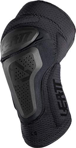 Leatt La 3df 6.0 es una rodillera todo en uno flexible y deslizante. Se adapta a la práctica de la bicicleta de montaña. Rodilleras unisex, Unisex adulto, 5018400471, Negro, L-XL