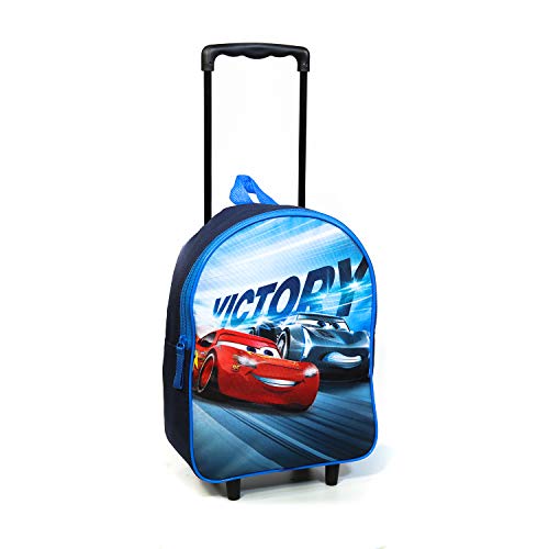 Mochila con ruedas de 31 cm de Disney Cars azul marino Bagtrotter Mochila con ruedas de 31 cm de Disney Cars azul marino Bagtrotter