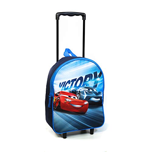 Mochila con ruedas de 31 cm de Disney Cars azul marino Bagtrotter