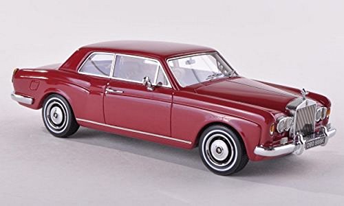 NEO+ Scale Models Model Compatible con Rolls Royce CORNICHE 1971-77 Dark Red 1:43 DIECAST NEO44185